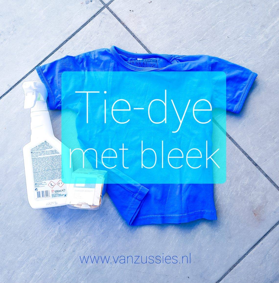 tye dye met bleek